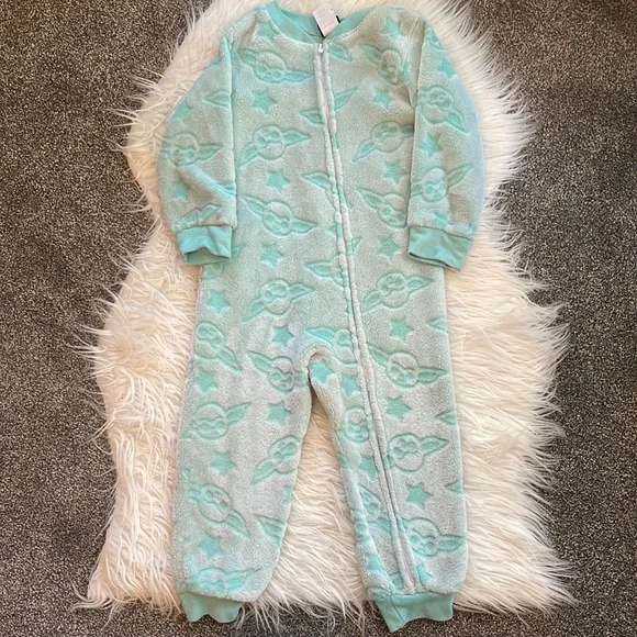 Yoda one piece pajamas hotsell